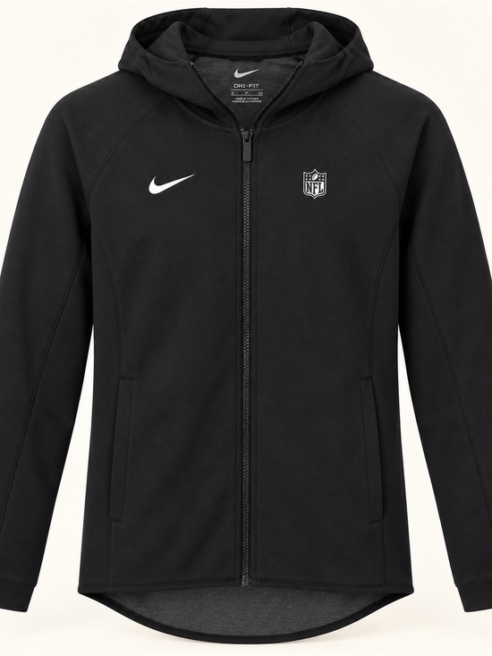 Nike Other - Nike Men’s NFL Dri-FIT Black Full-Zip Hoodie Size Small